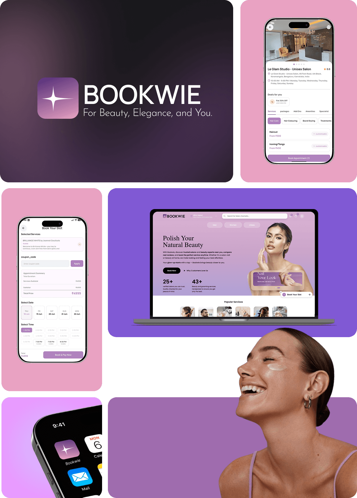 Bookwie — Salon & Wellness Booking Platform